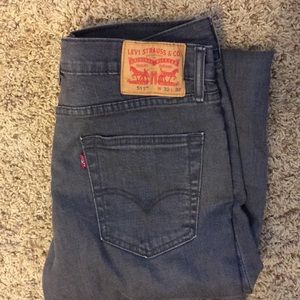 Levis 511 grey jeans